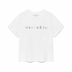 STICKER GRAPHIC LOGO TOP IN WHITE